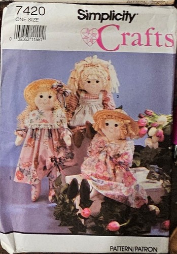 Simplicity Craft Sewing Patterns Dolls Animals Toy Home Decor Variety 7253-11012 - Picture 26 of 242