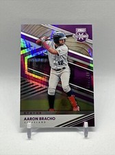 2020 Panini Elite Extra Edition Aaron Bracho Status Purple  /249 Cleveland