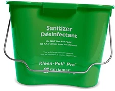  Kleen-Pail Plastic Pro Cleaning Bucket 8 Quarts Green 1 Count (Pack of 1) 1
