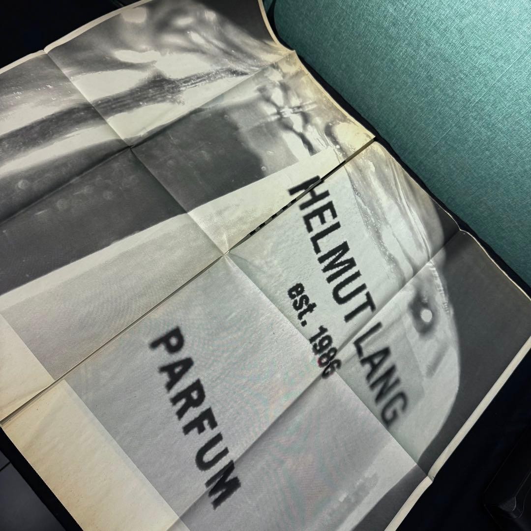 Helmut Lang Jenny Holzer 2000 Art Newspaper Poster Fragrance
