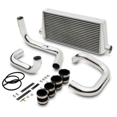 ALUMINIUM-FRONTLADELUFTKÜHLER-KIT FÜR NISSAN SKYLINE 2.5L R34 RB25DET 1998-2006