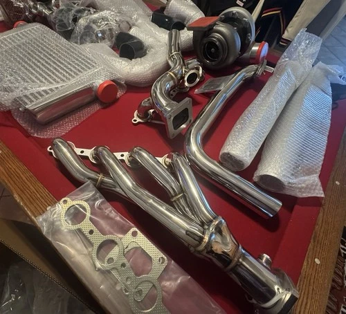 XS-POWER GT45 T4 Twin-Scroll Turbo Kit — LSX / LS1 / LS2 BOOST Power