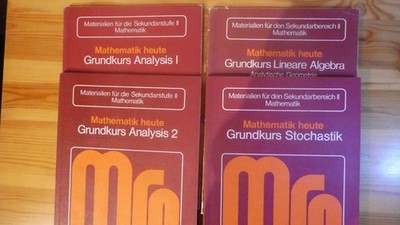 Mathematik heute, Analysis1+2, Stochastik, Lin.Algebra,Lösungsbuch Analys.II