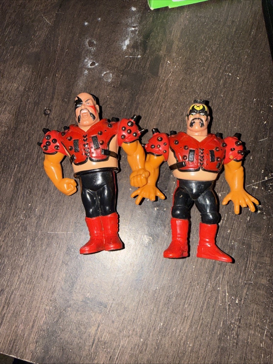Legion Of Doom Road Warriors Hawk Animal 90's Hasbro WWF Wrestling