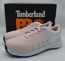 Timberland Pro Women Size 8.5 Overdrive Composite Safety Toe Work Shoes Sneakers