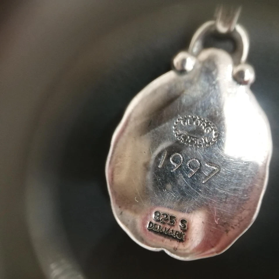 Collana GEORG JENSEN argento 925 45 cm 1997 argento elegante - Immagine 4 di 4