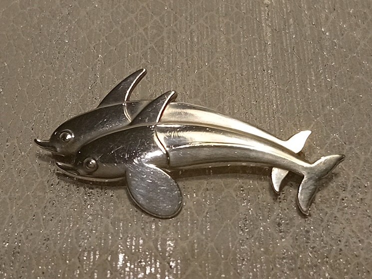 Solid Silver Georg Jenson Brooch,Fully Hallmarked. - image 1