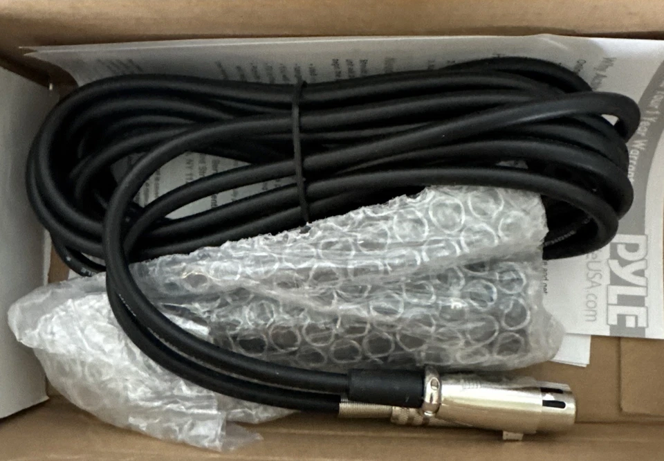 Pyle PDMIC78 Professional Moving Coil Dynamic Handheld Microphone NOB - Image 3 of 4