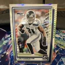 2025 Panini Donruss Optic Kam Chancellor #45 Seattle Seahawks - SILVER PRIZM 