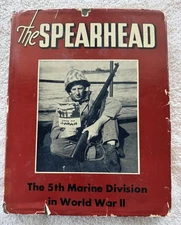 The 5th Marine Division in WWII With Original Mailer, WWII Unit History Book