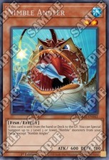 YuGiOh Nimble Angler MAZE-EN042 Rare Englisch NM 1st