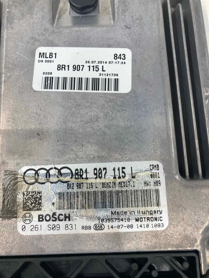 Módulo de control del motor usado (ECM) se adapta a: Audi Q5 2015 módulo de control electrónico 2. Foto 2 de 4