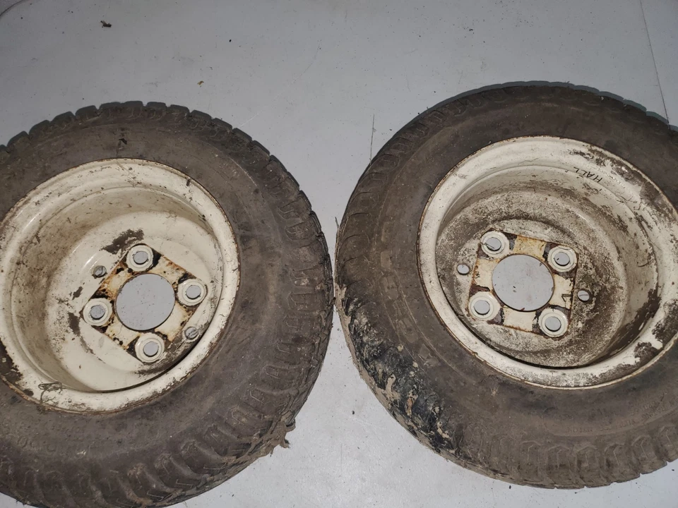 Neumáticos traseros Dixon Ztr Zero Turn Mower llantas 4 pernos 16x6,50-8 par (E31) Foto 4 de 4