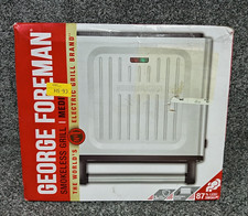 George Foreman 28000 Medium rauchfreier elektrischer Edelstahlgrill
