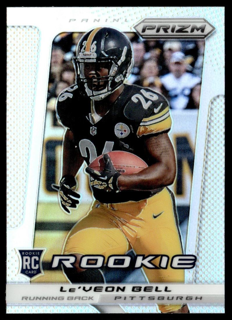 2013 Prizm Silver Prizms Le'Veon Bell Rookie Pittsburgh Steelers #259