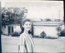 1967 Photo Mrs Pat Nugent President Johnson Daughter Politics New Home Move