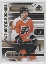 2022 Upper Deck SP Game Used Authentic Rookies Gold 67/119 Bobby Brink #187 04vd