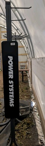 Power Systems Vertical Standing Yoga Mat Rack/Stand Excellent Condition