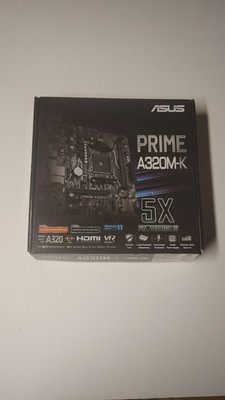 ASUS Prime A320M-K AMD Socket A320 AM4 MicroATX M.2 Motherboard