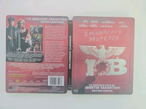 Blu Ray Steelbook "Inglourious Basterds" Q. Tarantino with Italian Language - Picture 4 of 4