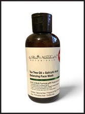 Skin Nutritions - Tea Tree Oil- Salicylic Acid Balancing Face Wash 4 oz
