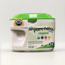 Pure Bliss by Similac Organic* Infant Formula, Easy to 20.6 Ounce July 2026