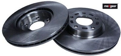 2x Bremsscheibe MAXGEAR 19-1268 2 Bremsscheiben Vorderachse Vorne für Mazda