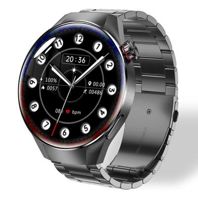 Smart Watches for Men, 1.73'' AMOLED Smartwatch with 100 Sports Modes, Heart R...