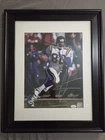 Chris Carter Signed 11x14 Photo Framed Minnesota VIKINGS HOF