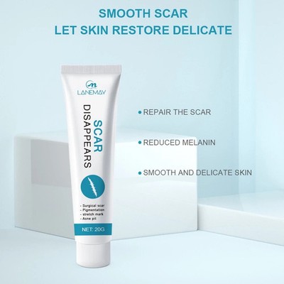 LaneMay Scar Repair Cream Desalinating Scar, Stretch Marks Cold Compress Gel