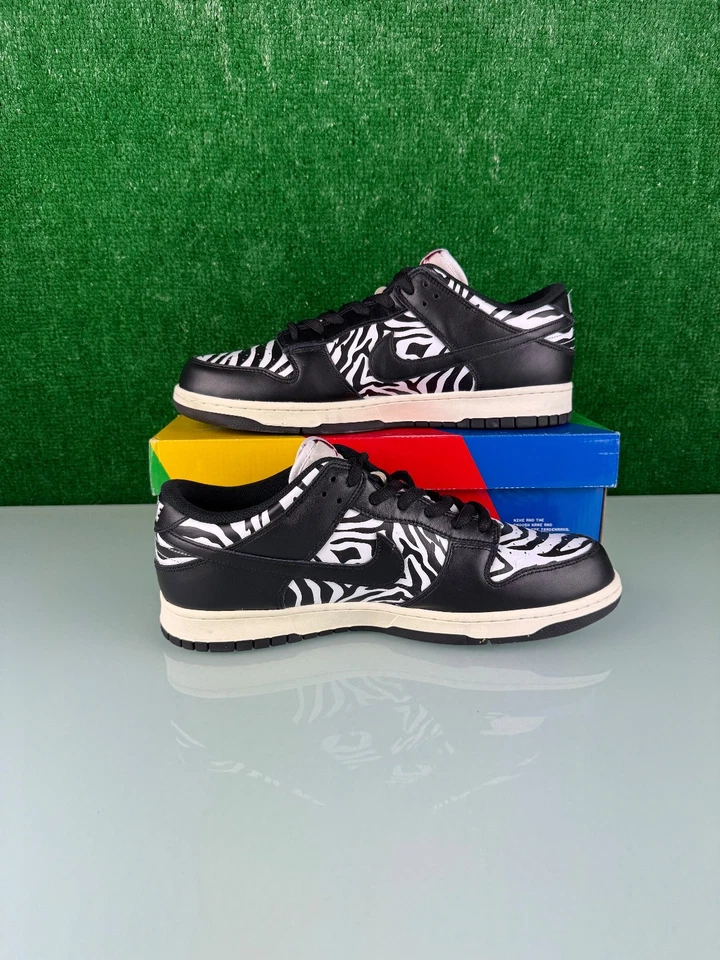 Size 13 - Quartersnacks x Nike Dunk SB Low Little Debbie’s Zebra Cakes - Image 3 of 4