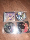 PS1 4 Game Lot. Tested! Good Condition! Dino Crisis,CTR,Spyro,Gex.