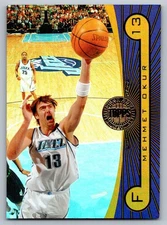 2005 Topps First Row Gold  Mehmet Okur 28 043/100