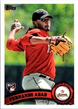 Fernando Abad 2011 Topps #491 Rookie Houston Astros