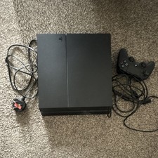 Sony PlayStation 4 500GB Black Console w/ Wired Playstation 4 Controller