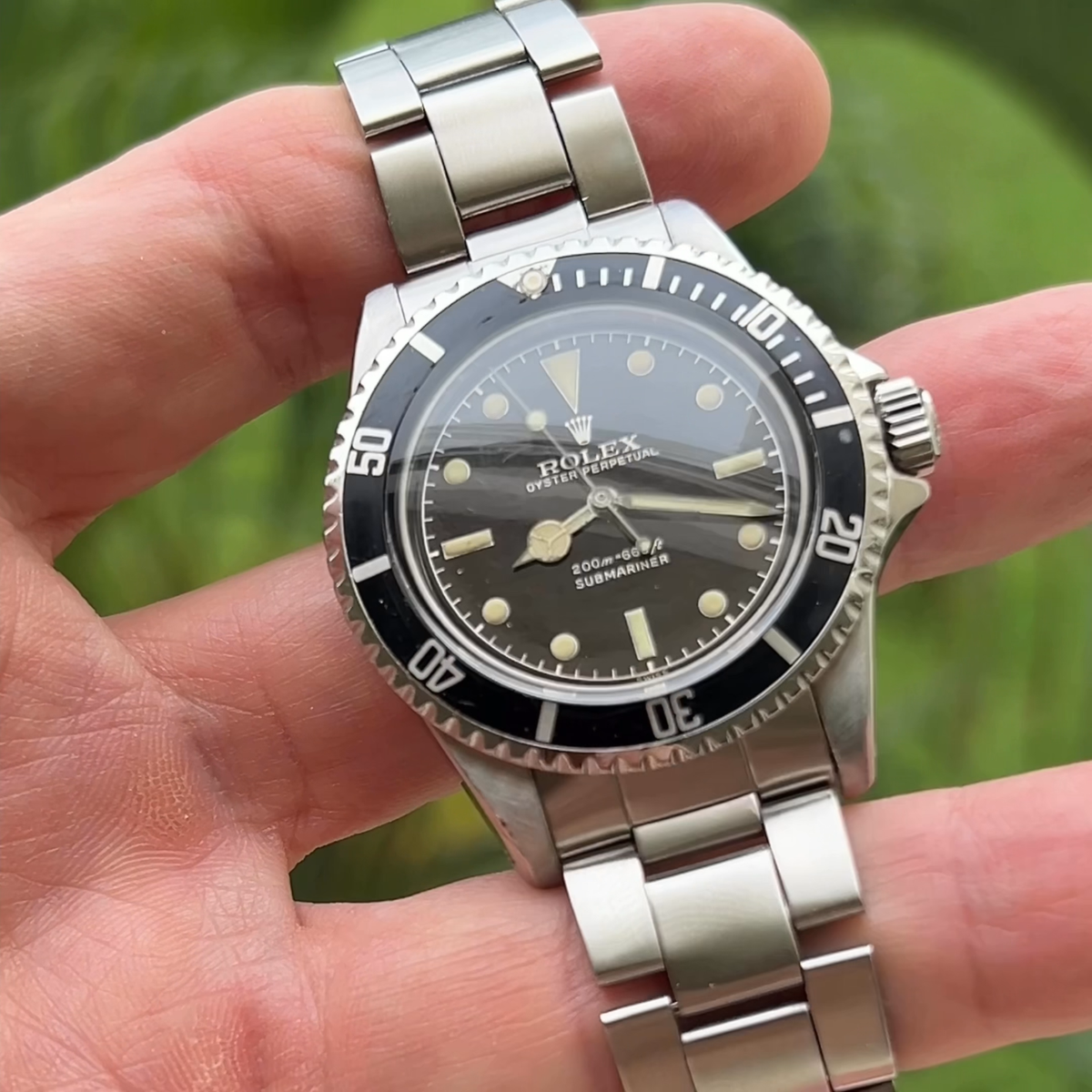 Vintage 1961 Rolex Submariner 5512, Tulip Dial, Box, Papers Vintage 1961 Rolex Submariner 5512, Tulip Dial, Box, Papers
