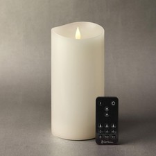 Flameless LED Candles with Remote Control, 4x 8Flickering 3D Moving Flame