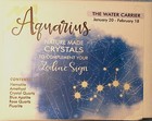 Aquarius Nature Made Crystals Boxed Zodiac Sign January 20 – February 18 Brazil — photo 3