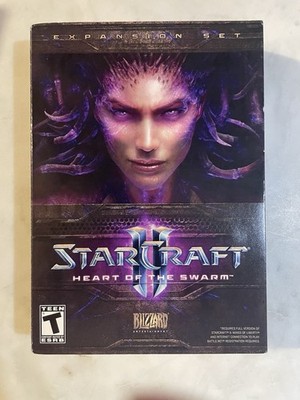 StarCraft II 2: Heart of the Swarm (PC CD-ROM) Small Box BRAND NEW SEALED
