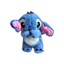 Disney Plush Doll Stitch Toy Sleeping Breathing Bear Plush Soothing Music/ Light