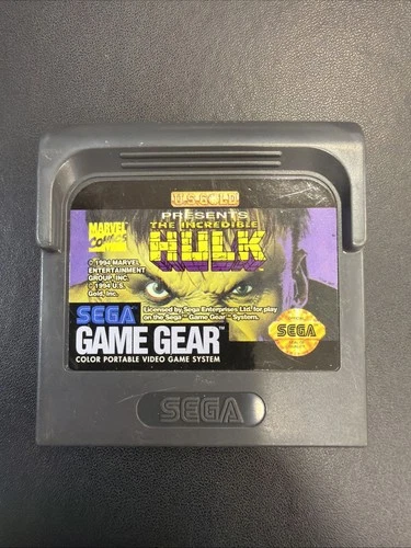 Incredible Hulk (Sega Game Gear, 1995)