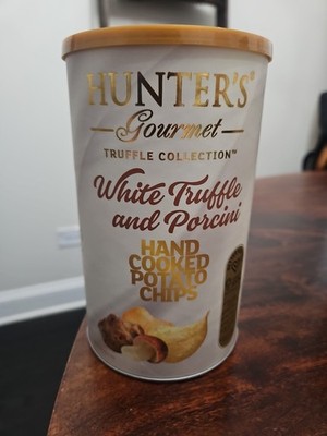 Exp 11/26 Hunter Potato Chips White Truffle & Porcini Flavor 150 g Made In DUBAI