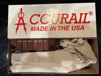 Accurail 2558.1 HO Western Pacific USRA 55-Ton Hopper #10327 Kit