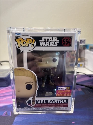 Funko Pop! Vinyl: Star Wars #554 Rare CCXP Sticker Vel Sartha