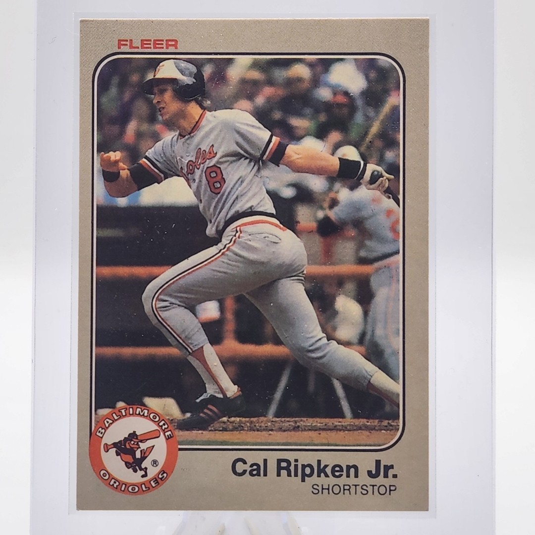 1983 Fleer Baseball Cal Ripken Jr. #70 Baltimore Orioles Near Mint