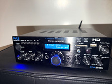 Pyle PDA9HBU 2-Ch Stereo Amplifier Bluetooth HDMI Optical/Coax AUX USB
