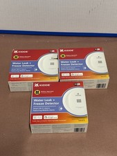 3-PACK KIDDE SMART WATER LEAK FLOOD ALARM AND FREEZE DETECTOR WI-FI GOOGLE ALEXA
