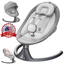  1 Columpio el ctrico para beb s, columpio port til para beb s reci n nacidos