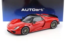 1:12 AUTOart Porsche 918 Spyder 2013 Guards Red 12122