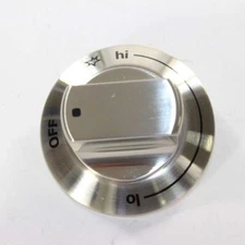 Electrolux 318242275 Knob Control 1/2" Stainless Steel